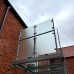 Full Walk-On Glass Floor Balcony, Frameless Balustrade & Privacy Screen, Whissendine, Rutland Full Walk-On Glass Floor Balcony, Frameless Balustrade & Privacy Screen, Whissendine, Rutland